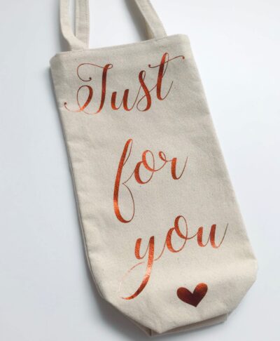 personalised bottle bag