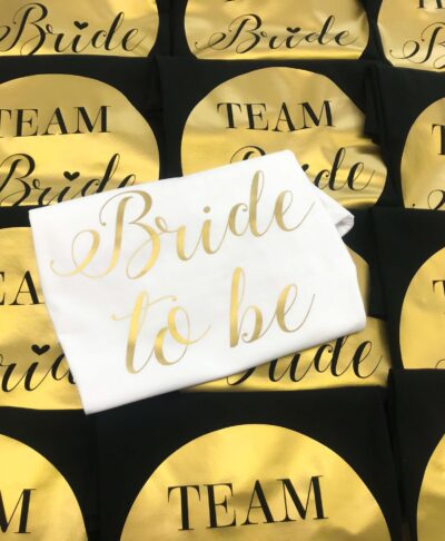 team bride tshirts