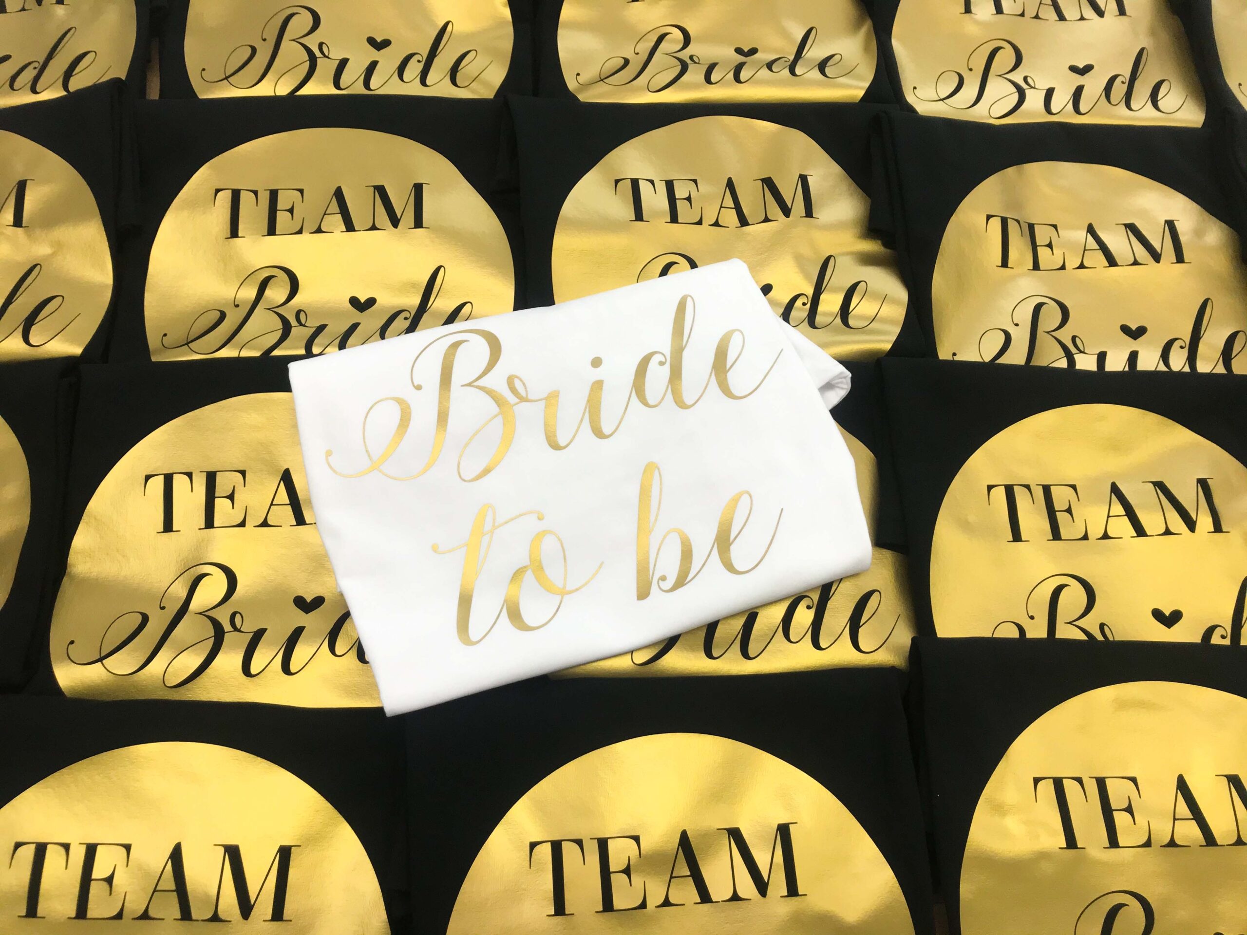team bride tshirts