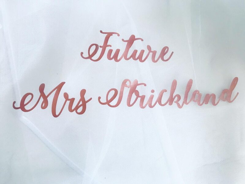 future mrs veil for hen do