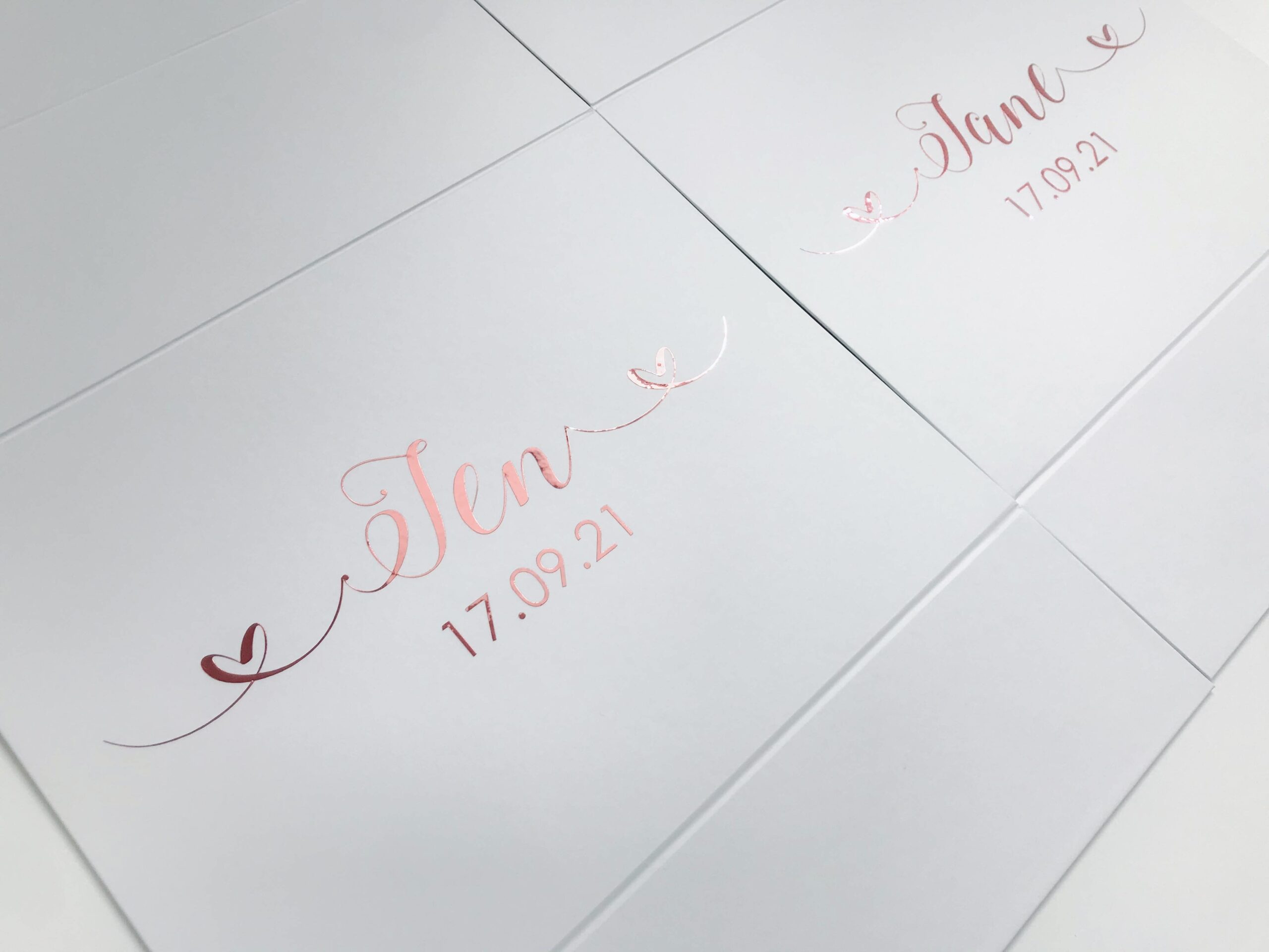 personalised bridal box