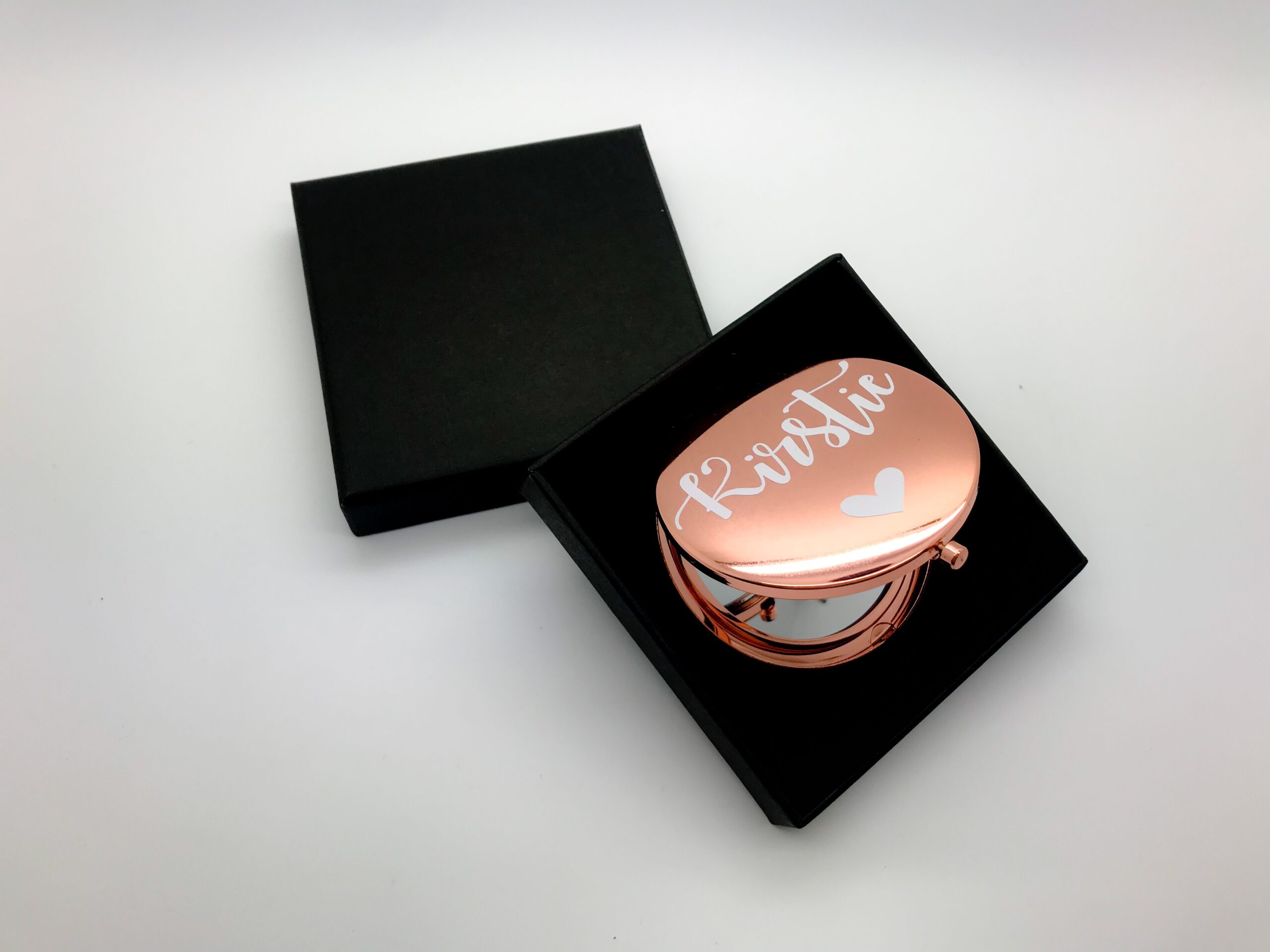 personalised cosmetic mirror for bridesmaids