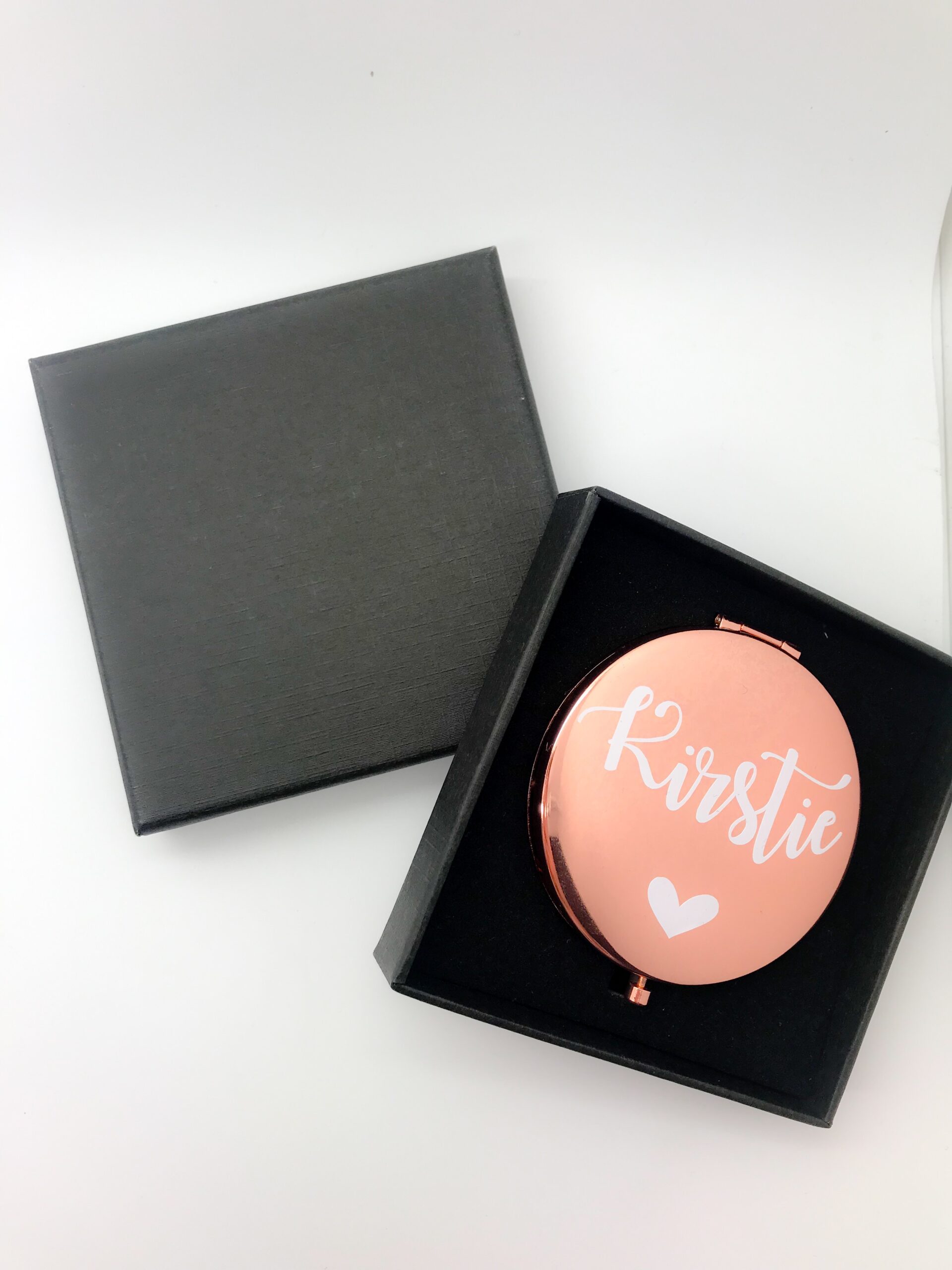 personalised cosmetic mirror