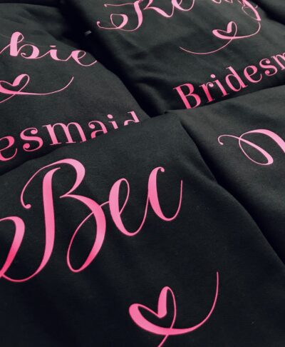 bridesmaid hoodies
