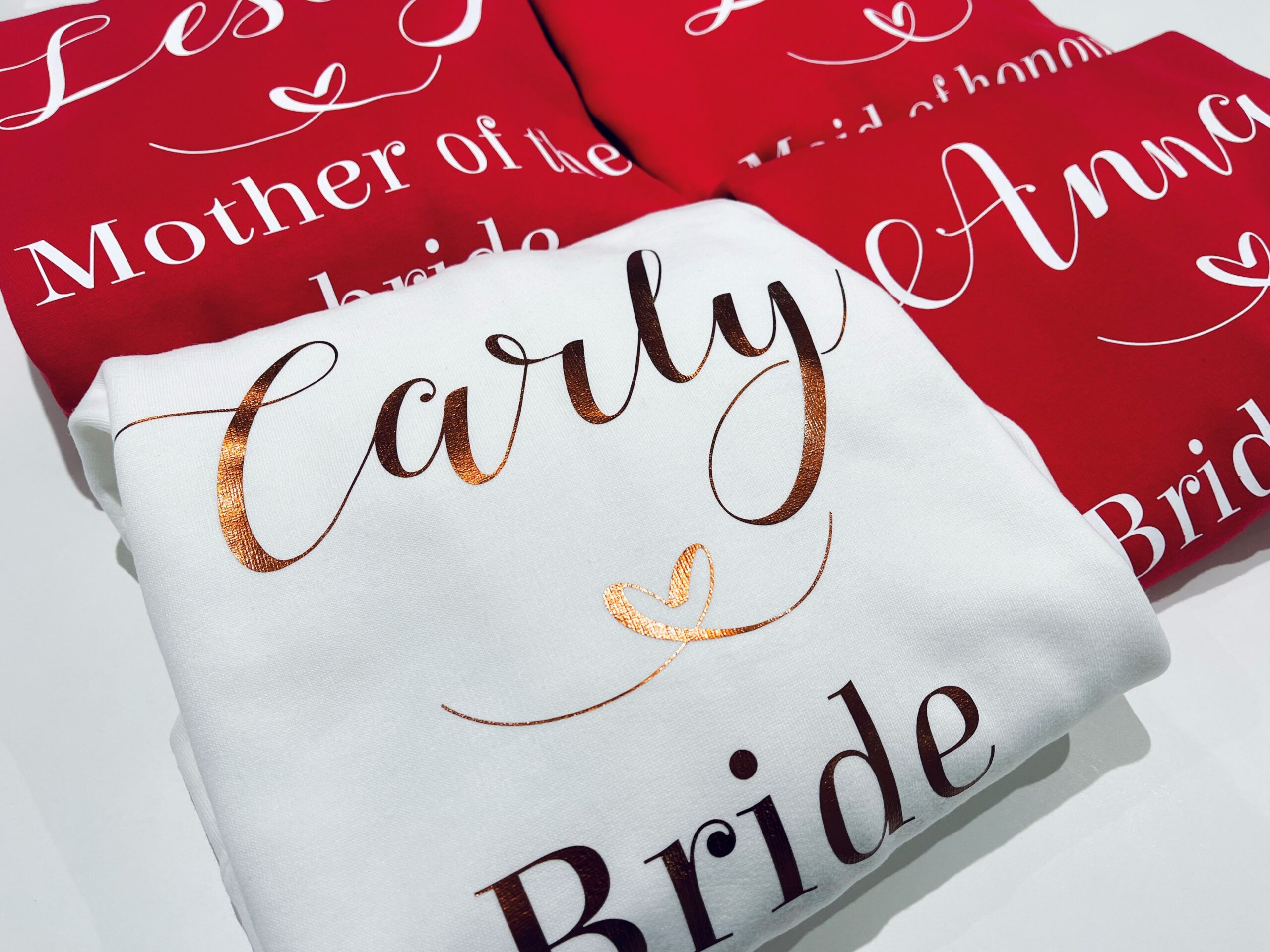 Unisex Personalised Bridesmaid Hoodie - Custom Bridal Party Gift