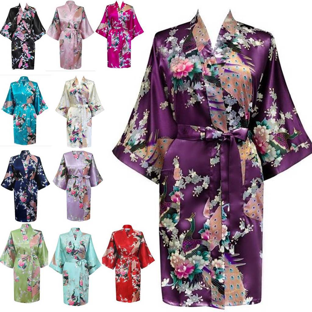 childrens personalised satin robes