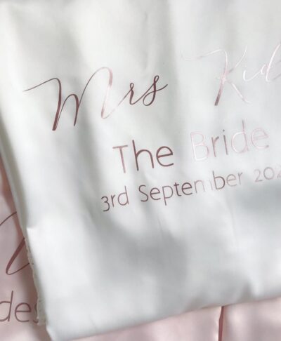 bridal dressing gown