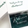 Personalised Bridesmaid Proposal Box Gift Set with luxury keepsake box and thoughtful gifts, perfect for asking bridesmaids to join your wedding party.
