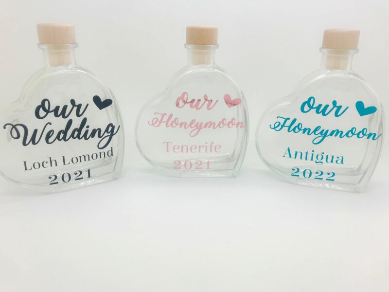 honeymoon sand bottles