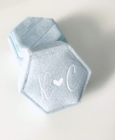 personalised wedding ring box