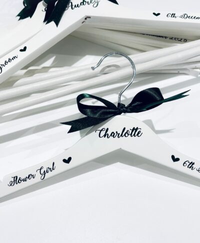 Personalised Children's Wedding Hangers