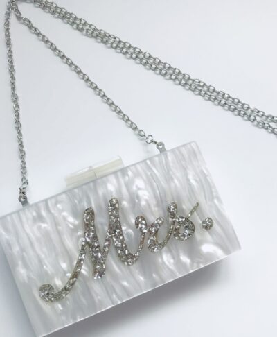 mrs pearl clutch bag