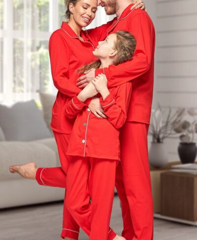 personalised family christmas pyjamas
