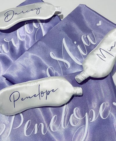 Children's Personalised Satin Sleep Eye Mask