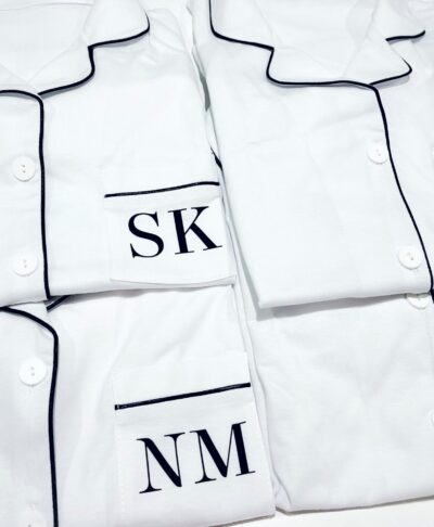 Personalised Children’s Monogram Cotton Long Pyjamas