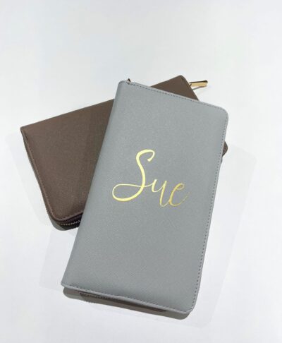 Personalised Slimline Travel Jewellery Case