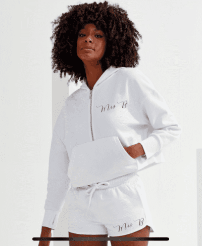 Personalised Bridal Loungewear Shorts Set