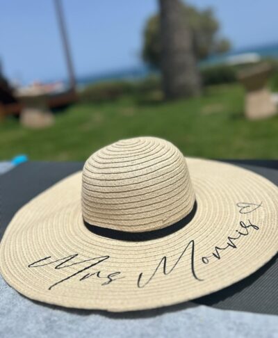 The New Mrs Personalised Sun Hat